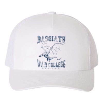 Fourth Wing Basgiath Fantasy Book Romantasy Dragons Yupoong Adult 5-Panel Trucker Hat