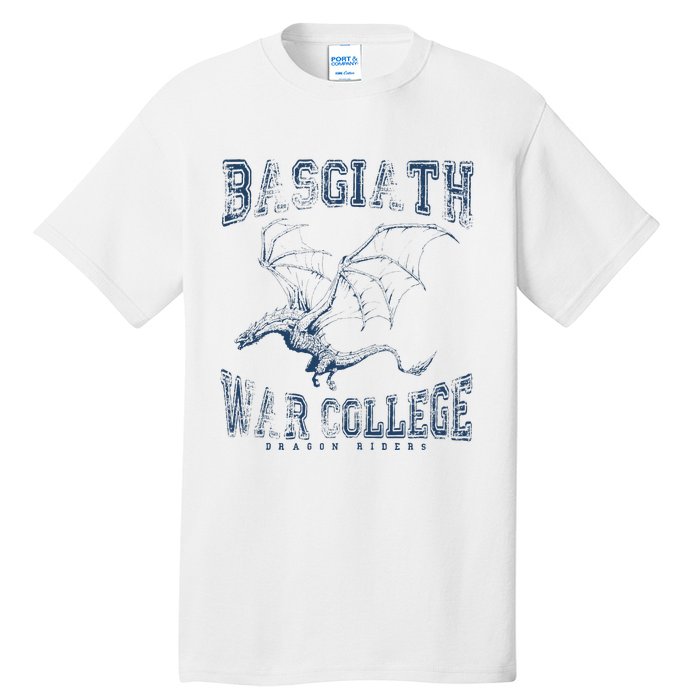 Fourth Wing Basgiath Fantasy Book Romantasy Dragons Tall T-Shirt