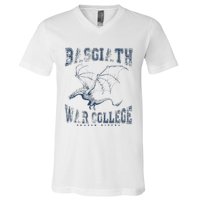 Fourth Wing Basgiath Fantasy Book Romantasy Dragons V-Neck T-Shirt