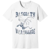 Fourth Wing Basgiath Fantasy Book Romantasy Dragons Premium T-Shirt