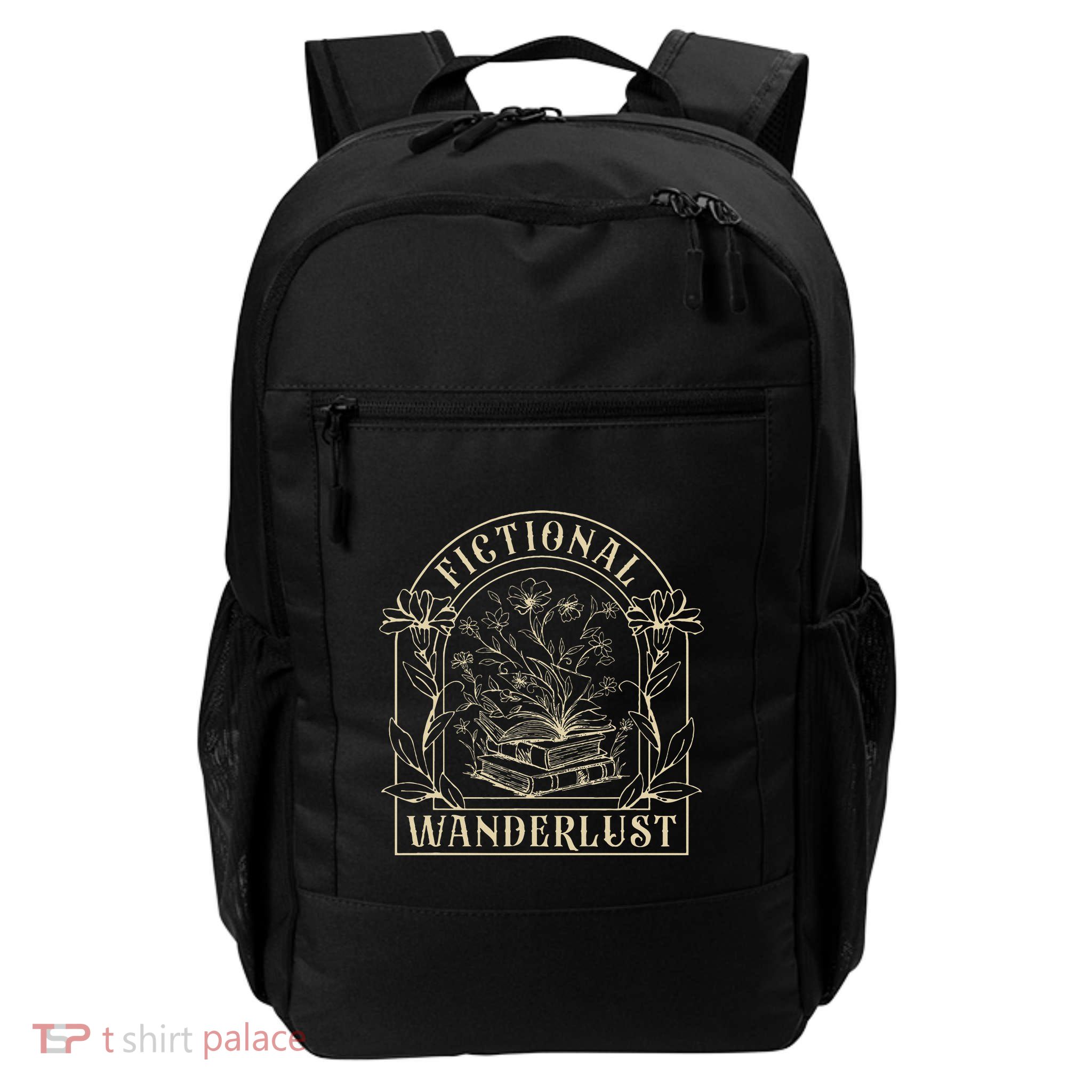 Fictional Wanderlust Book Lover Bookish Smut Book Reading Daily Commute Backpack