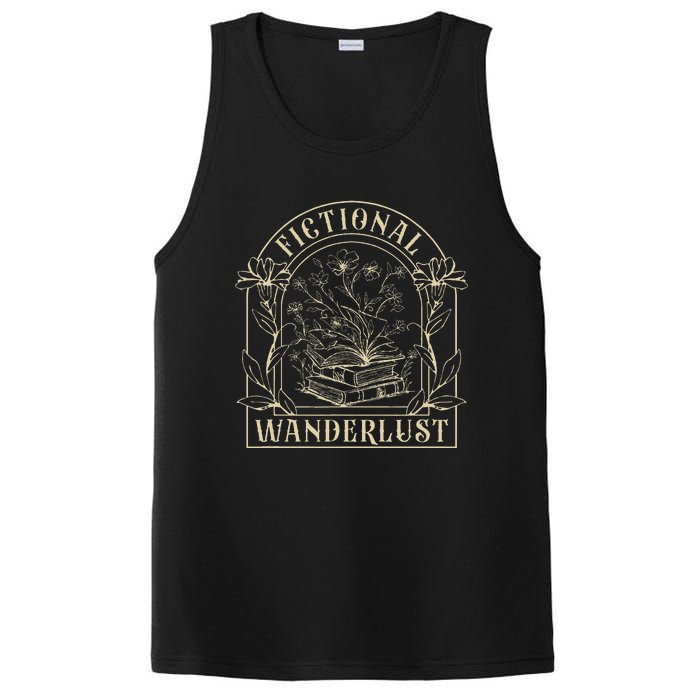 Fictional Wanderlust Book Lover Bookish Smut Book Reading PosiCharge Competitor Tank