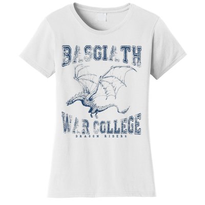 Fourth Wing Basgiath Fantasy Book Romantasy Dragons Yarros Women's T-Shirt