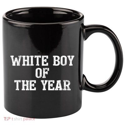 Funny White Boy Of The Year 11oz C Handle Ceramic Mug