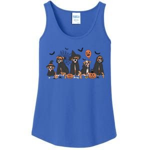 Five Witch Boxer Dog Halloween Boxer Dog Spooky Season Gift Ladies Essential Tank