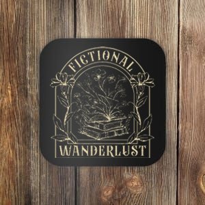 Fictional Wanderlust Book Lover Bookish Smut Book Reading Coaster