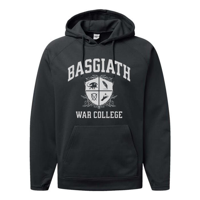 Fourth Wing Basgiath War Performance Fleece Hoodie