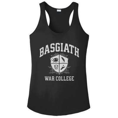 Fourth Wing Basgiath War Ladies PosiCharge Competitor Racerback Tank