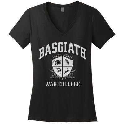 Fourth Wing Basgiath War Women's V-Neck T-Shirt