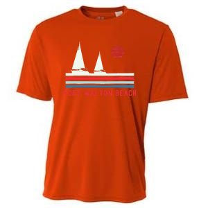 Fort Walton Beach Fl Sailboat Cooling Performance Crew T-Shirt