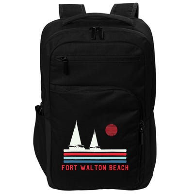 Fort Walton Beach Fl Sailboat Impact Tech Backpack