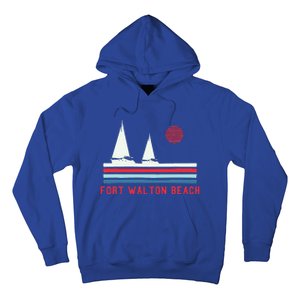 Fort Walton Beach Fl Sailboat Hoodie