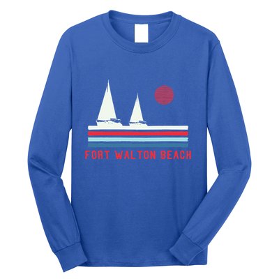 Fort Walton Beach Fl Sailboat Long Sleeve Shirt