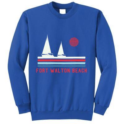 Fort Walton Beach Fl Sailboat Sweatshirt