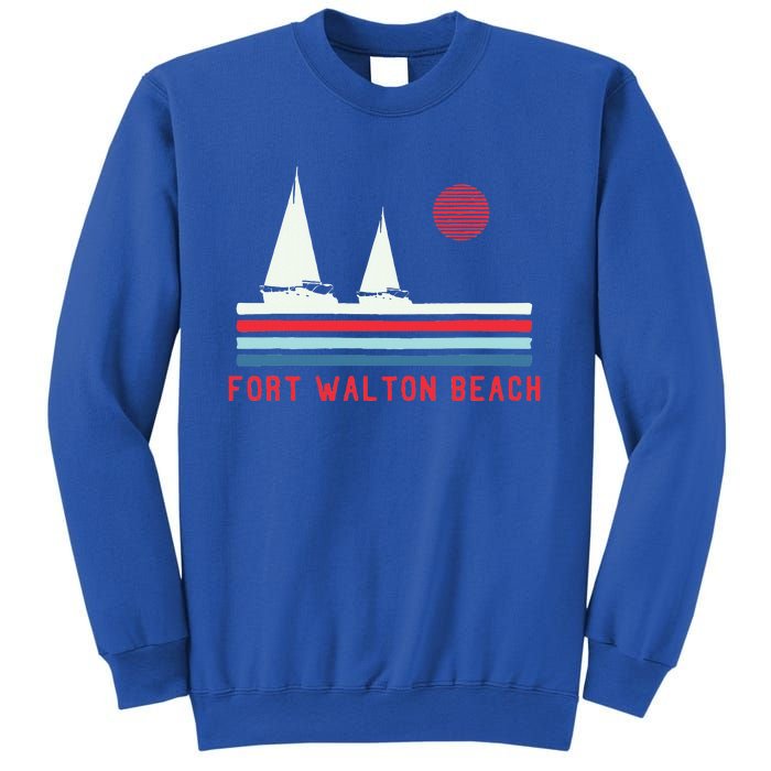 Fort Walton Beach Fl Sailboat Sweatshirt