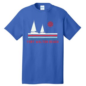 Fort Walton Beach Fl Sailboat Tall T-Shirt