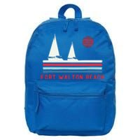 Fort Walton Beach Fl Sailboat 16 in Basic Backpack