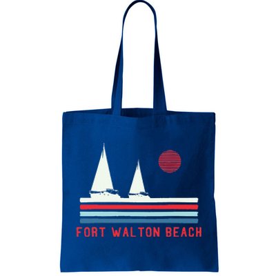 Fort Walton Beach Fl Sailboat Tote Bag