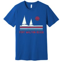 Fort Walton Beach Fl Sailboat Premium T-Shirt