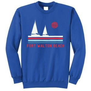 Fort Walton Beach Fl Sailboat Tall Sweatshirt