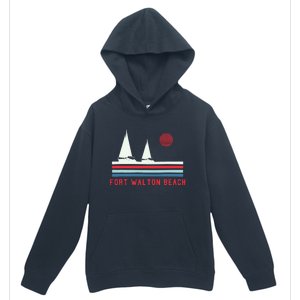 Fort Walton Beach Fl Sailboat Urban Pullover Hoodie