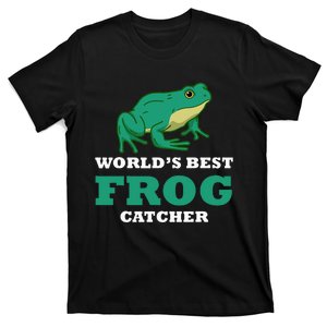 Frog World's Best Frog Catcher Frog Hunter T-Shirt