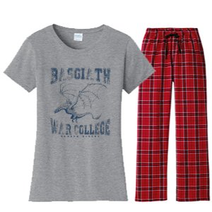 Fourth Wing Basgiath Fantasy Book Romantasy Dragons Women's Flannel Pajama Set