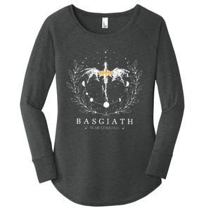 Fourth Wing Basgiath War College Bookish Women's Perfect Tri Tunic Long Sleeve Shirt