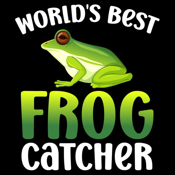 Funny World's Best Frog Catcher Boys Girls Frog Hunter Backpack