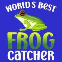 Funny World's Best Frog Catcher Boys Girls Frog Hunter T-Shirt