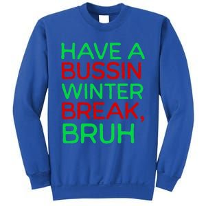 Funny Winter Break Christmas Teacher Last Days School Xmas Sweatshirt