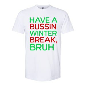 Funny Winter Break Christmas Teacher Last Days School Xmas Softstyle CVC T-Shirt