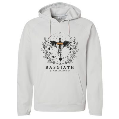 Fourth Wing Basgiath War College Dragon Rider Performance Fleece Hoodie