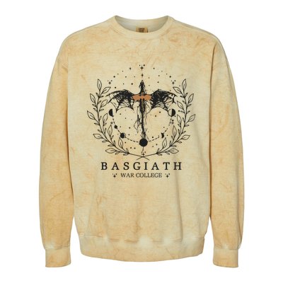 Fourth Wing Basgiath War College Dragon Rider Colorblast Crewneck Sweatshirt