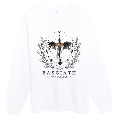 Fourth Wing Basgiath War College Dragon Rider Premium Crewneck Sweatshirt