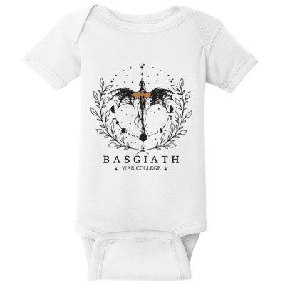 Fourth Wing Basgiath War College Dragon Rider Baby Bodysuit