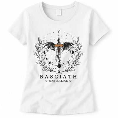 Fourth Wing Basgiath War College Dragon Rider Womens T-Shirt