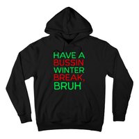 Funny Winter Break Christmas Teacher Last Days School Xmas Hoodie