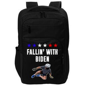 Fallin With Biden Funny Joe Biden Bike Fall Impact Tech Backpack