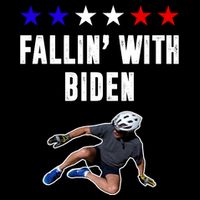 Fallin With Biden Funny Joe Biden Bike Fall 16 in Basic Backpack