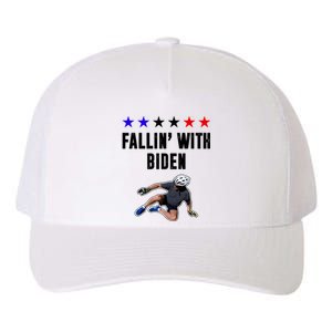 Fallin With Biden Funny Joe Biden Bike Fall Yupoong Adult 5-Panel Trucker Hat