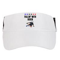 Fallin With Biden Funny Joe Biden Bike Fall Adult Drive Performance Visor