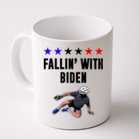 Fallin With Biden Funny Joe Biden Bike Fall Mug