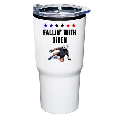Fallin With Biden Funny Joe Biden Bike Fall Tumbler