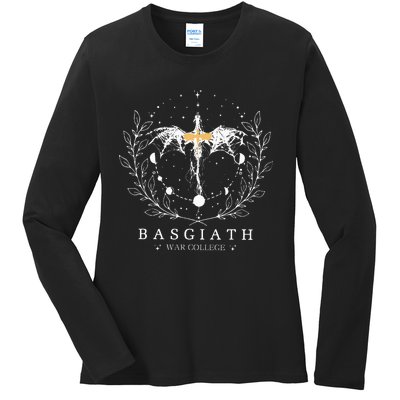 Fourth Wing Basgiath War College Bookish  Ladies Long Sleeve Shirt