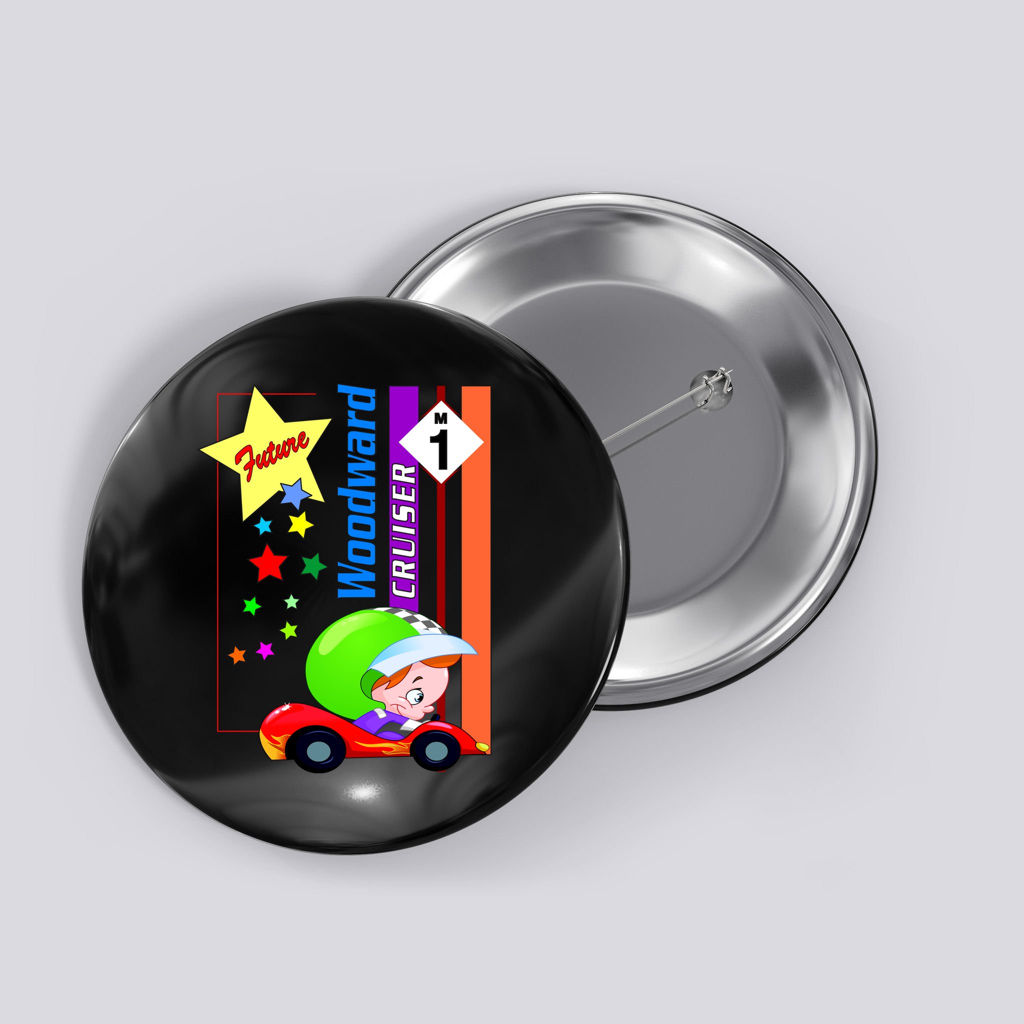 Future Woodward Cruiser Button