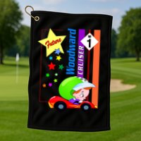 Future Woodward Cruiser Golf Towel