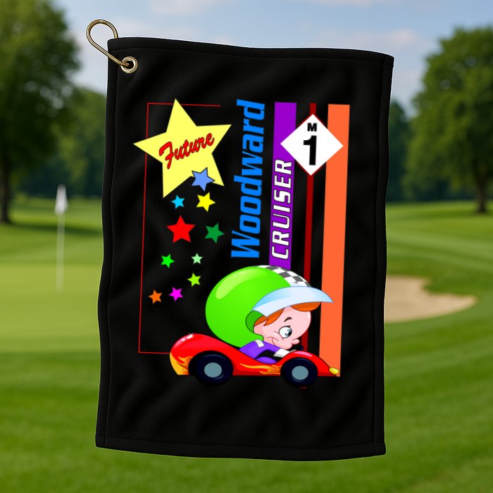 Future Woodward Cruiser Golf Towel
