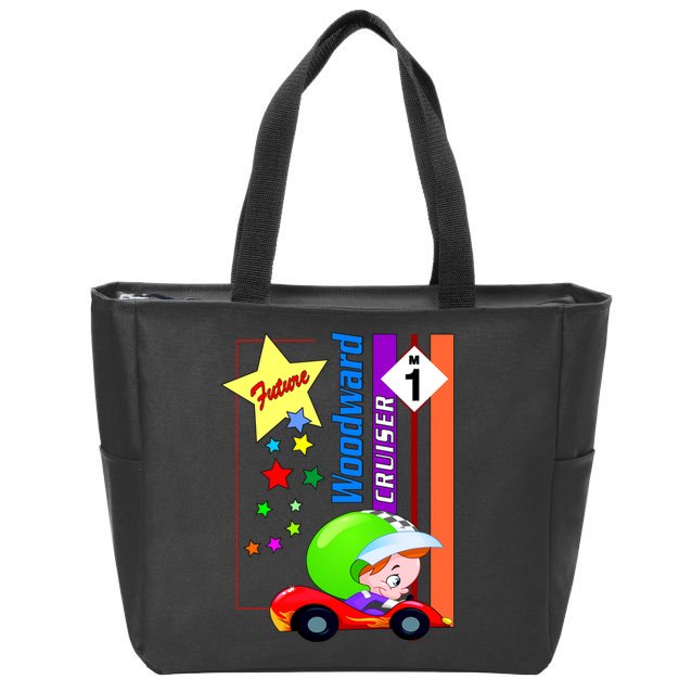 Future Woodward Cruiser Zip Tote Bag