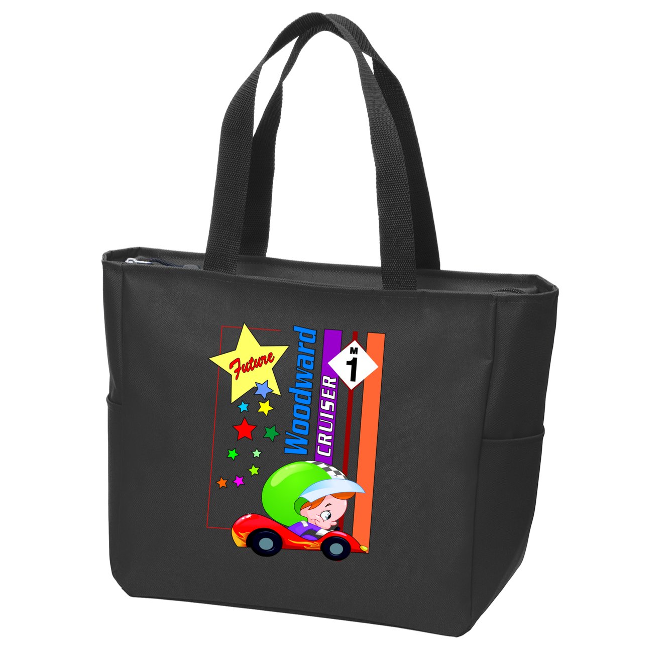 Future Woodward Cruiser Zip Tote Bag